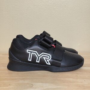 TYR L-1 Lifter Weightlifting Shoes Black White Women's Size 7.5 Men's 6